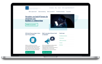 Snel en eenvoudig online je cyberverzekering afsluiten doe je op Dataverzekering.nl