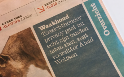 Privacytoezichthouder kondigt boetes aan voor dit jaar